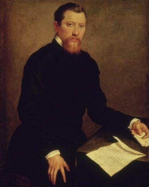 Giovanni Battista Moroni Portrait of a Man oil painting image